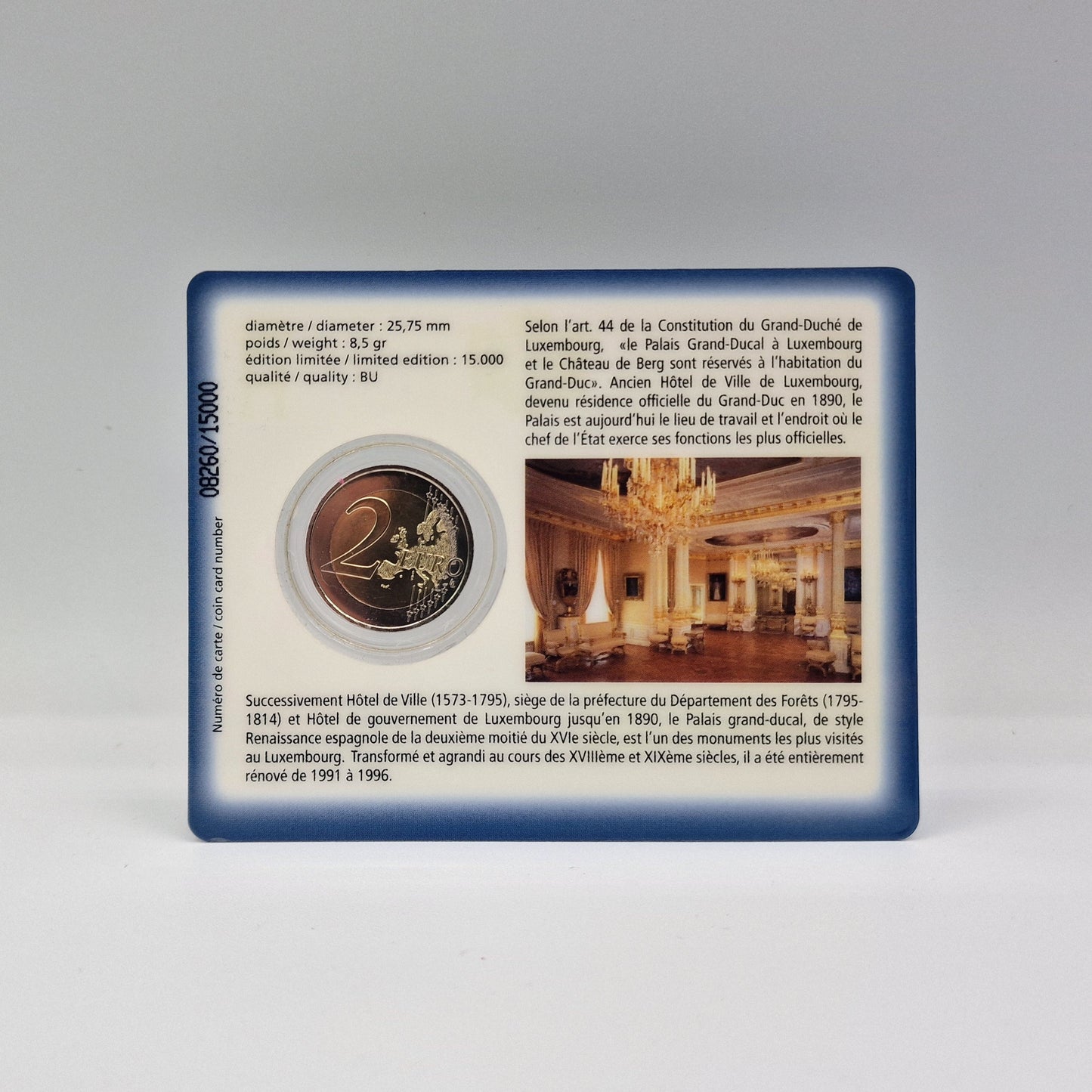 2007 Palácio Ducal - Luxemburgo Coincard