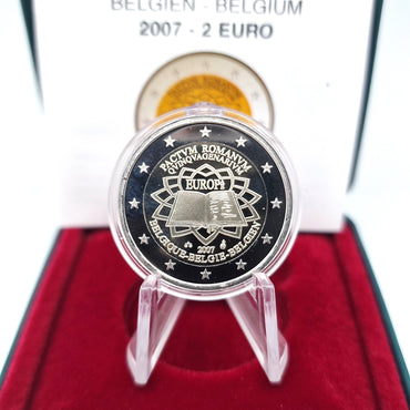 2007 Tratado de Roma - 2€ Bélgica Proof