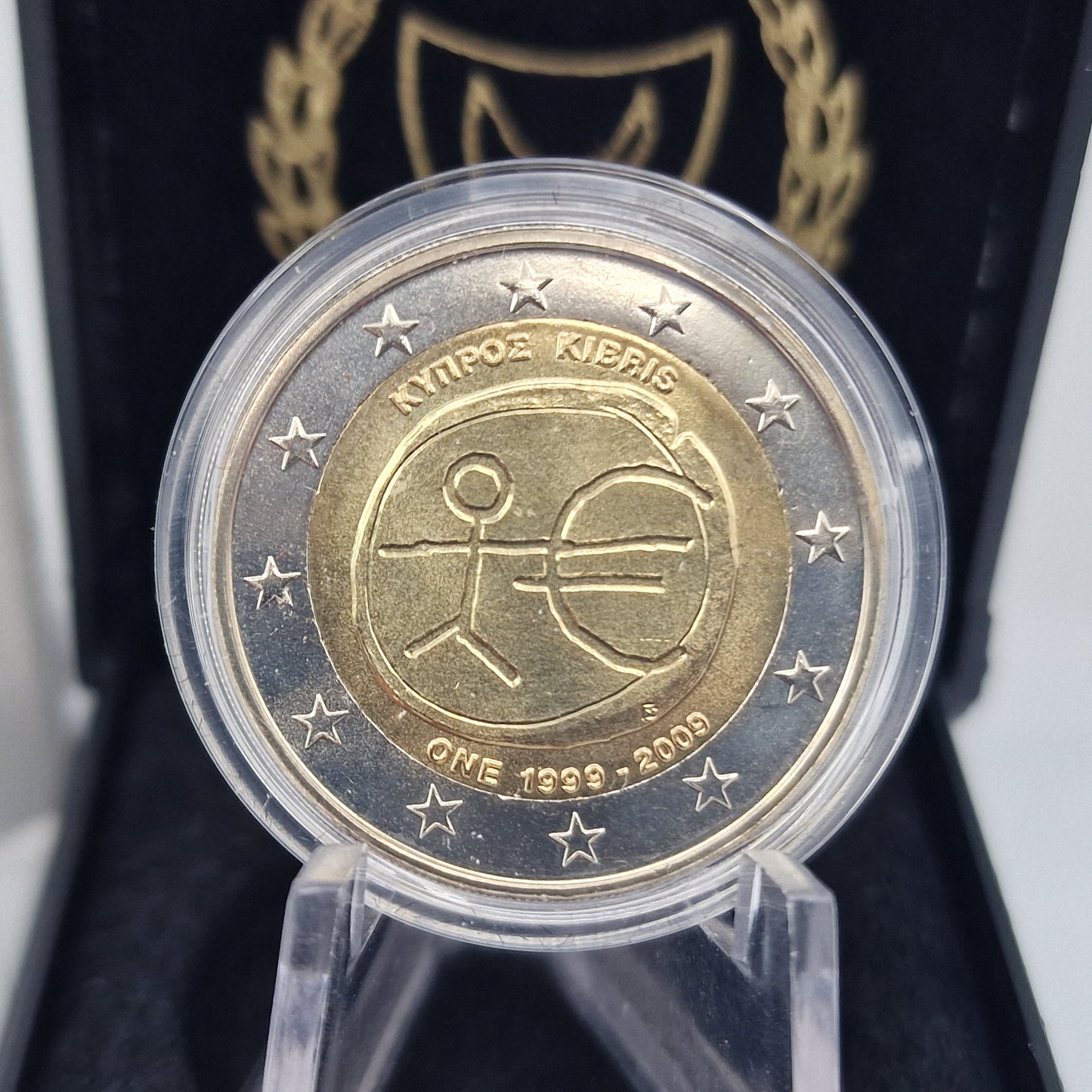 2009 EMU - 2€ Cyprus (BU Box with certificate)
