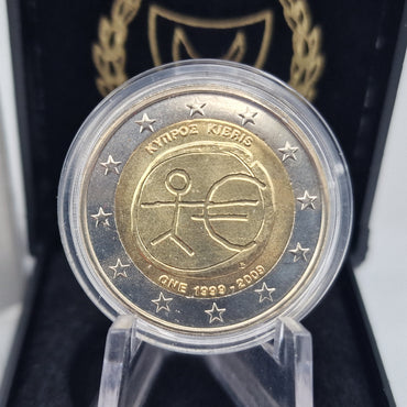 2009 EMU - 2€ Chipre (Caixa BU com certificado)