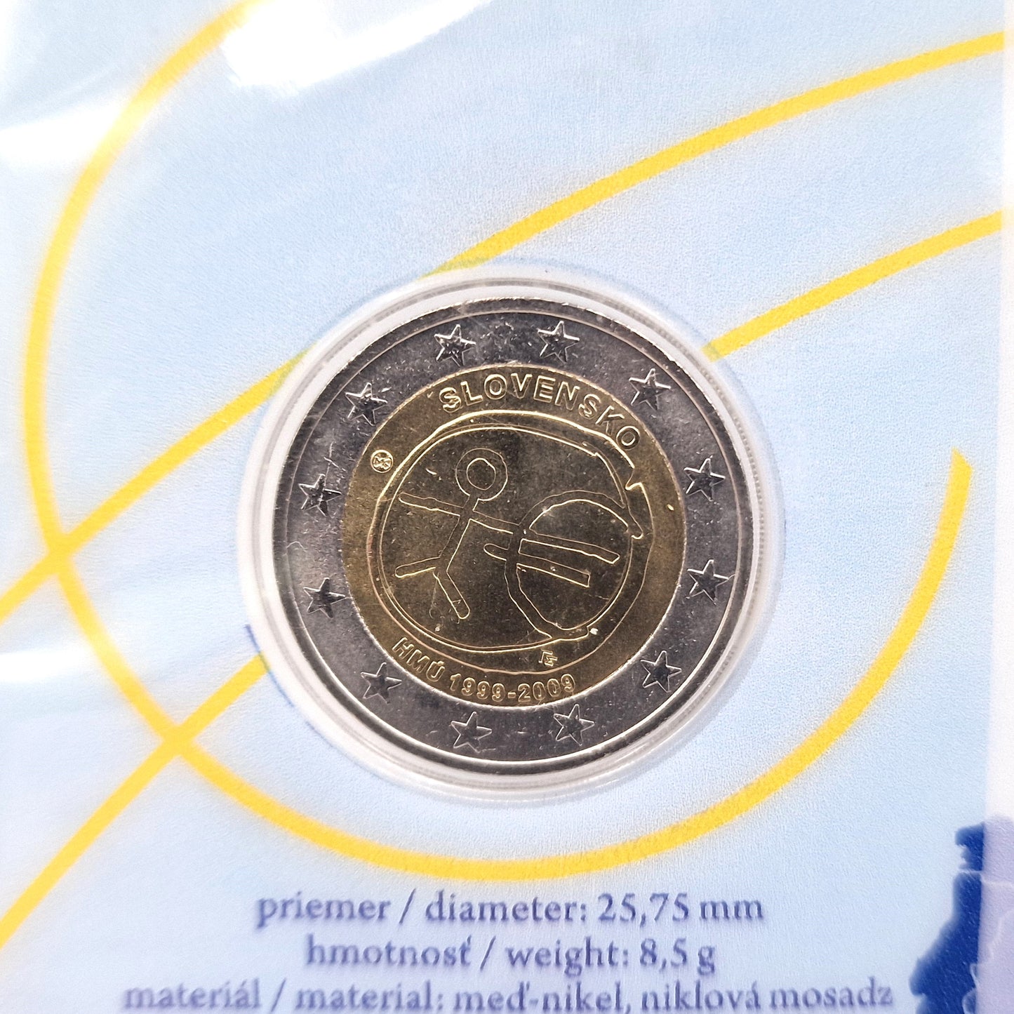2009 EMU - 2€ Eslováquia Coincard