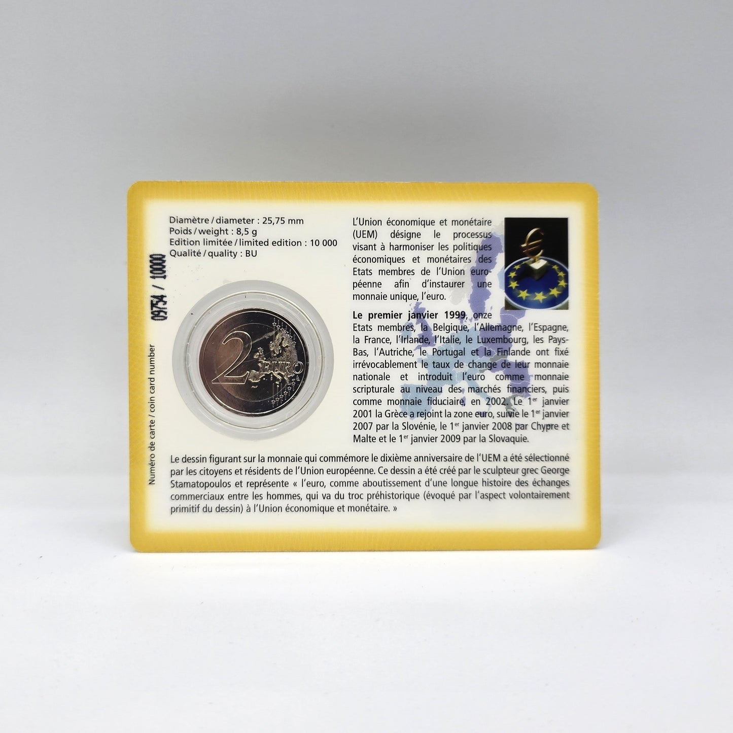 2009 EMU - Luxemburgo Coincard