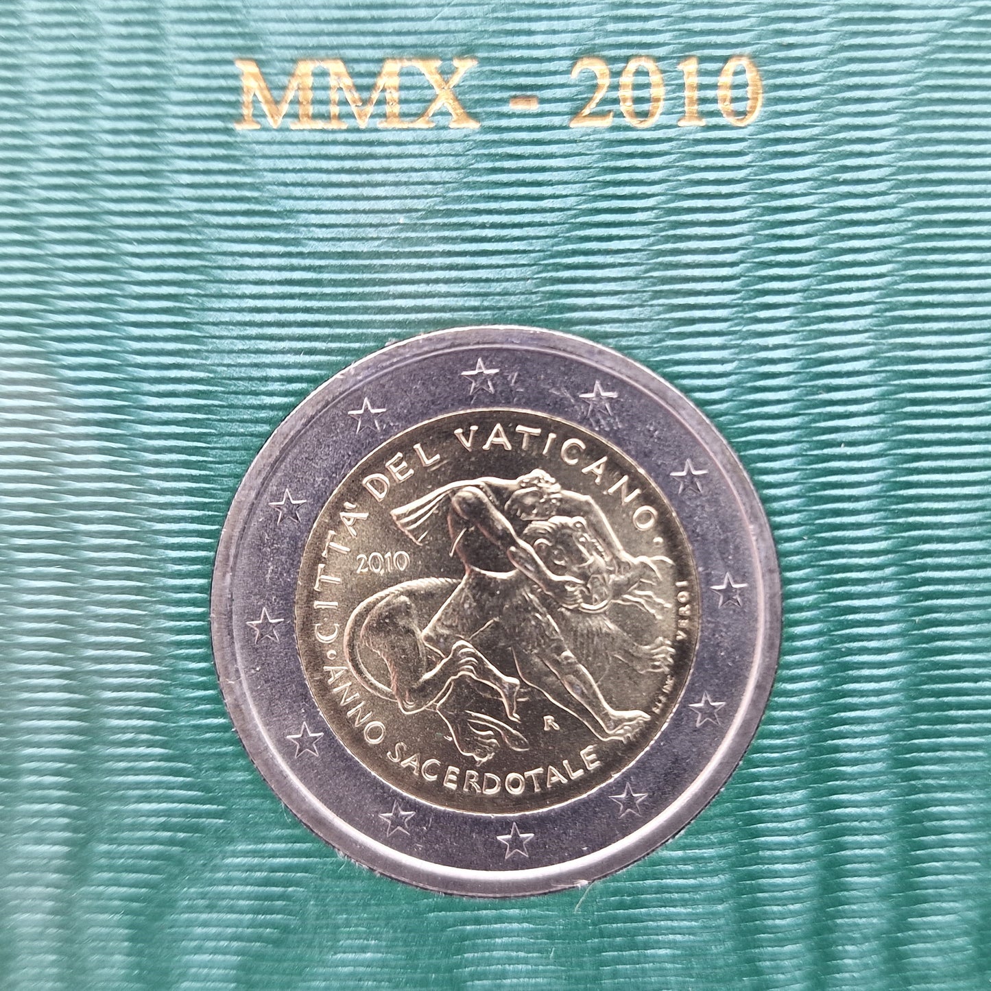 2010 Year of the Priesthood - €2 Vatican Coincard