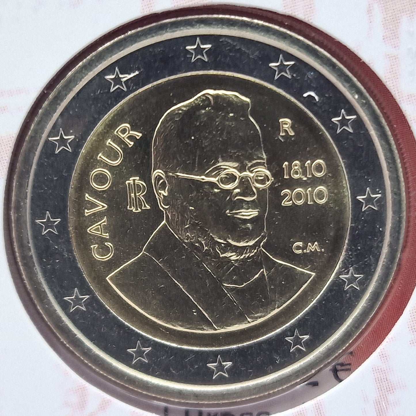 2010 Count of Cavour €2 - Italy Coincard