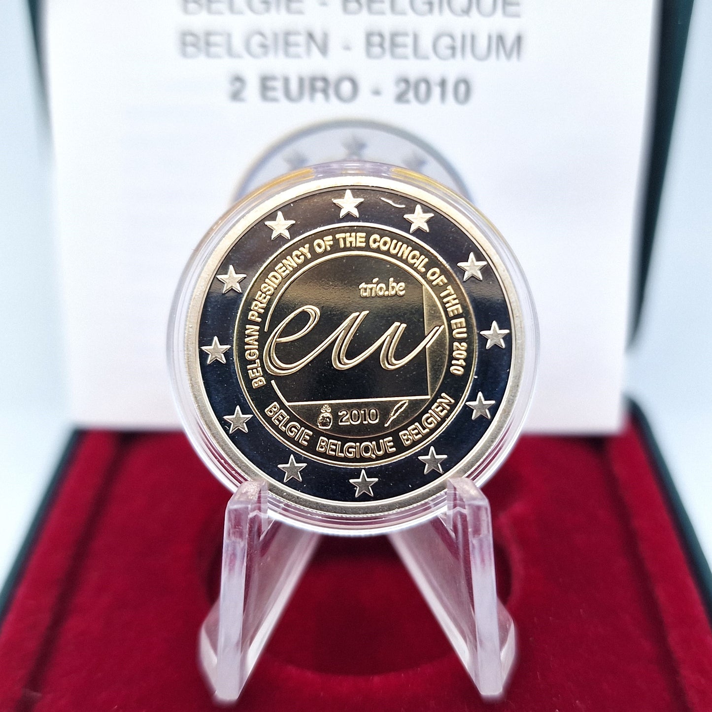 2010 Presidência da UE - 2€ Bélgica Proof