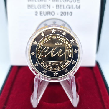 2010 Presidência da UE - 2€ Bélgica Proof