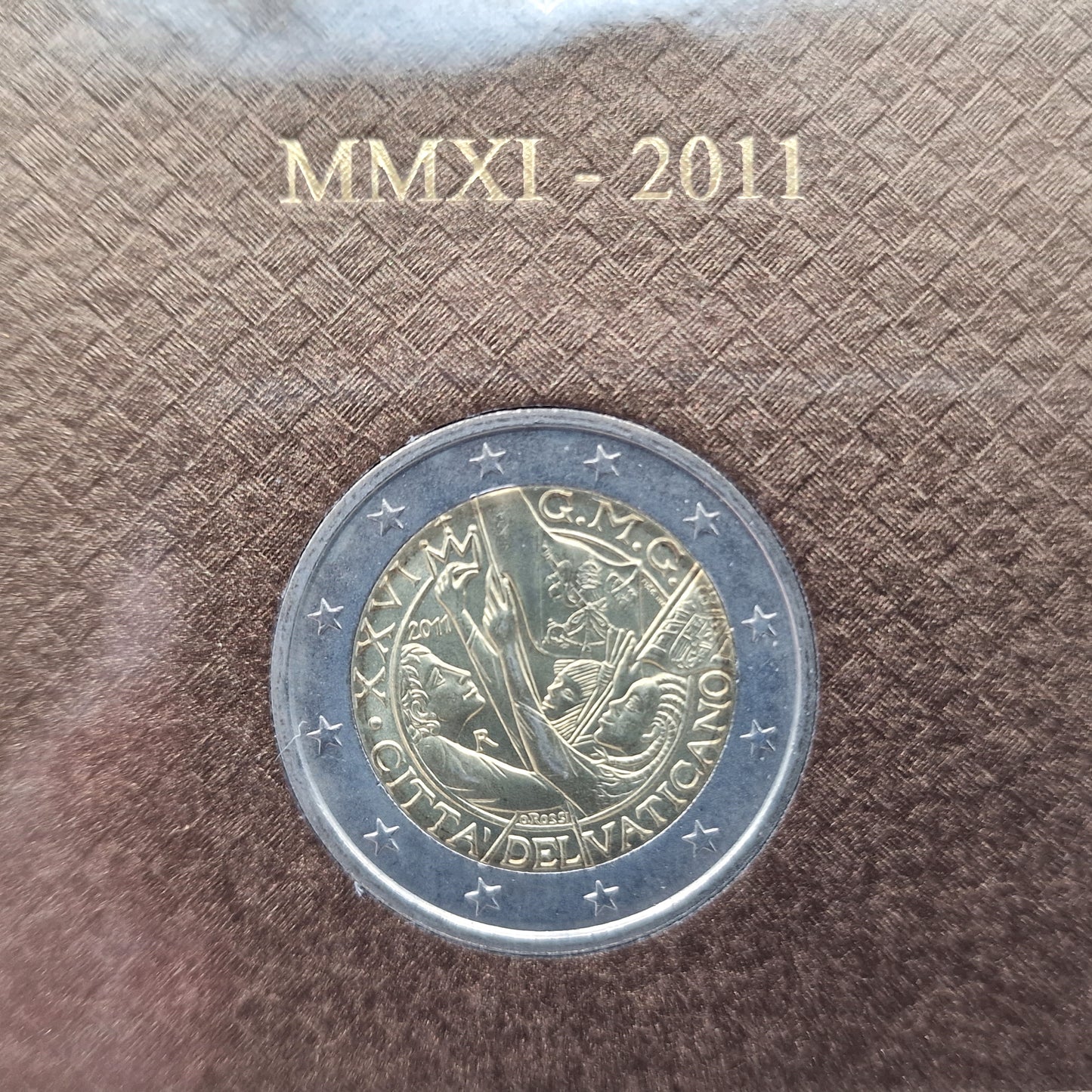 2011 World Youth Days - €2 Vatican Coincard