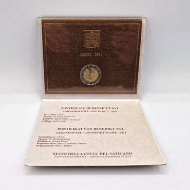2011 World Youth Days - €2 Vatican Coincard