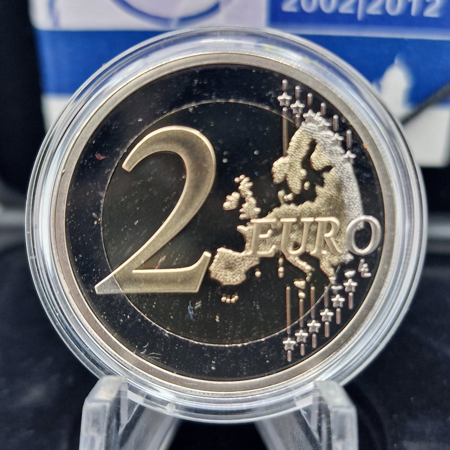 2012 10º Aniversário do Euro TYE - 2€ Países Baixos Proof