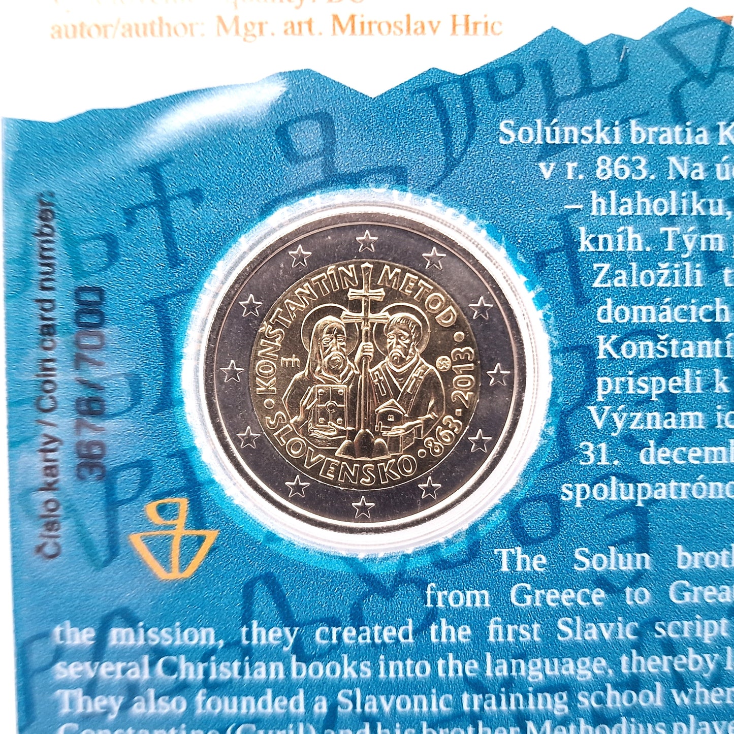 2013 Constantine - 2€ Eslováquia Coincard