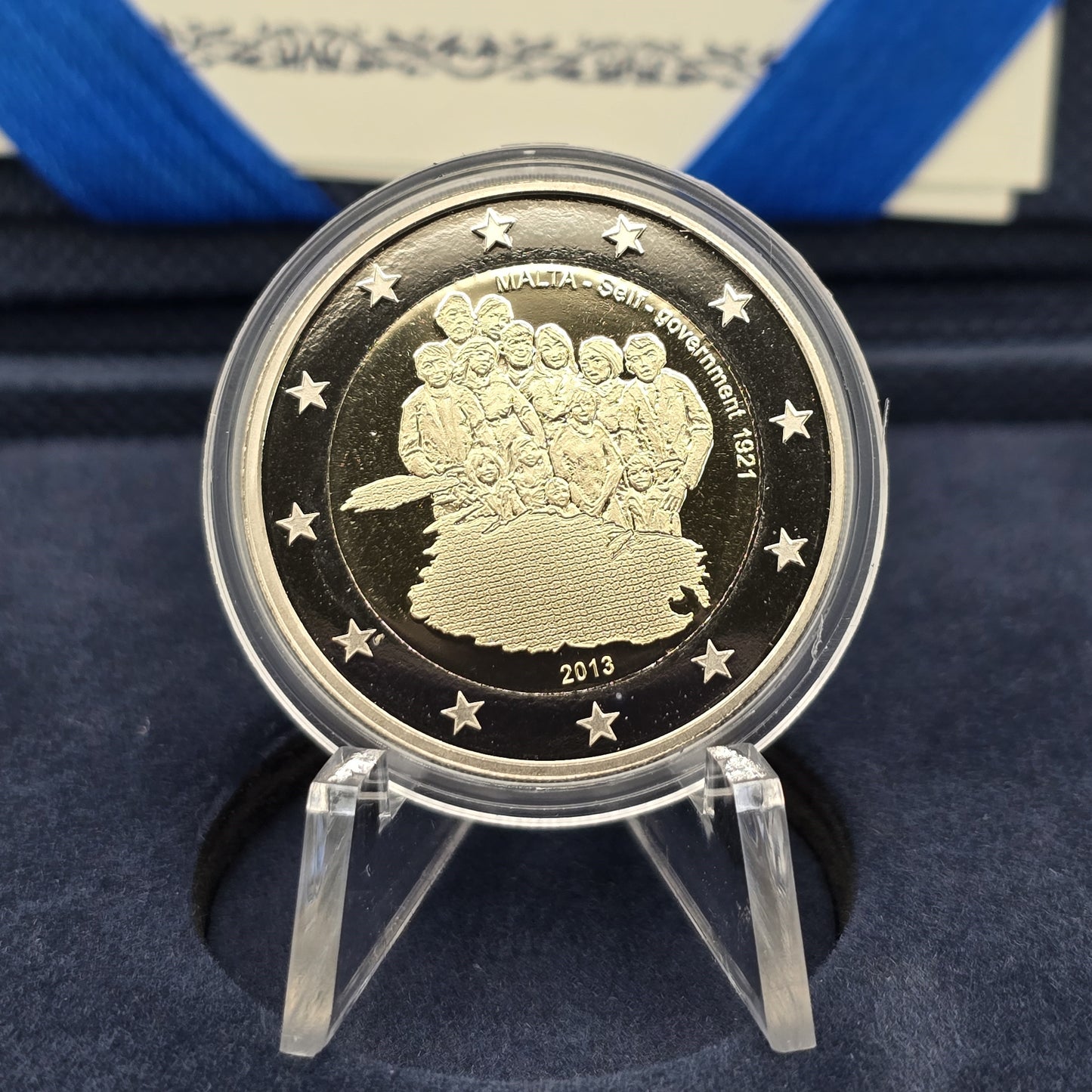 2013 Governo Autónomo - 2€ Malta Proof