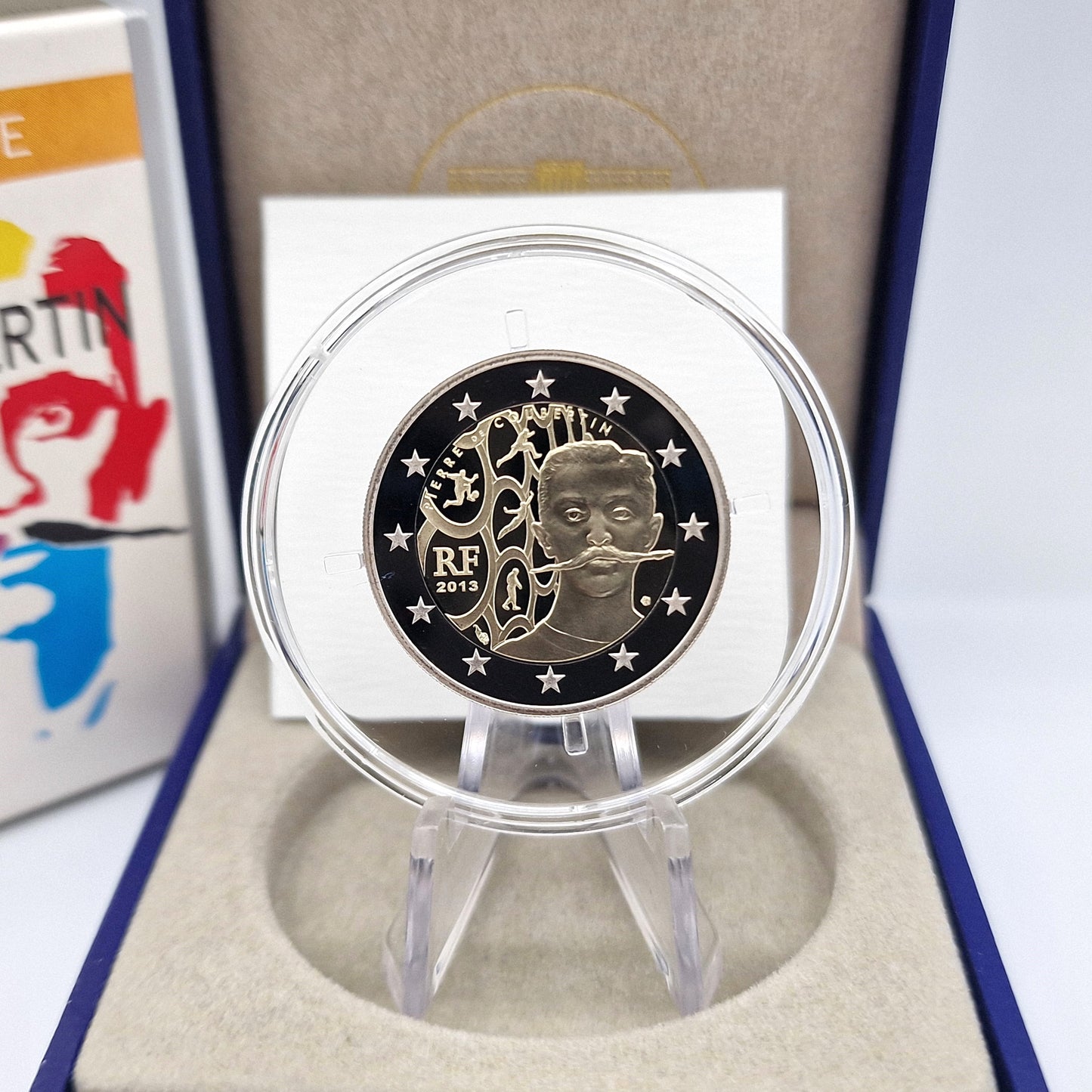 2013 Pierre de Coubertin - 2€ França Proof