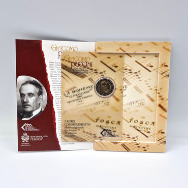 2014 "Giacomo Puccini" - 2€ San Marino Coincard