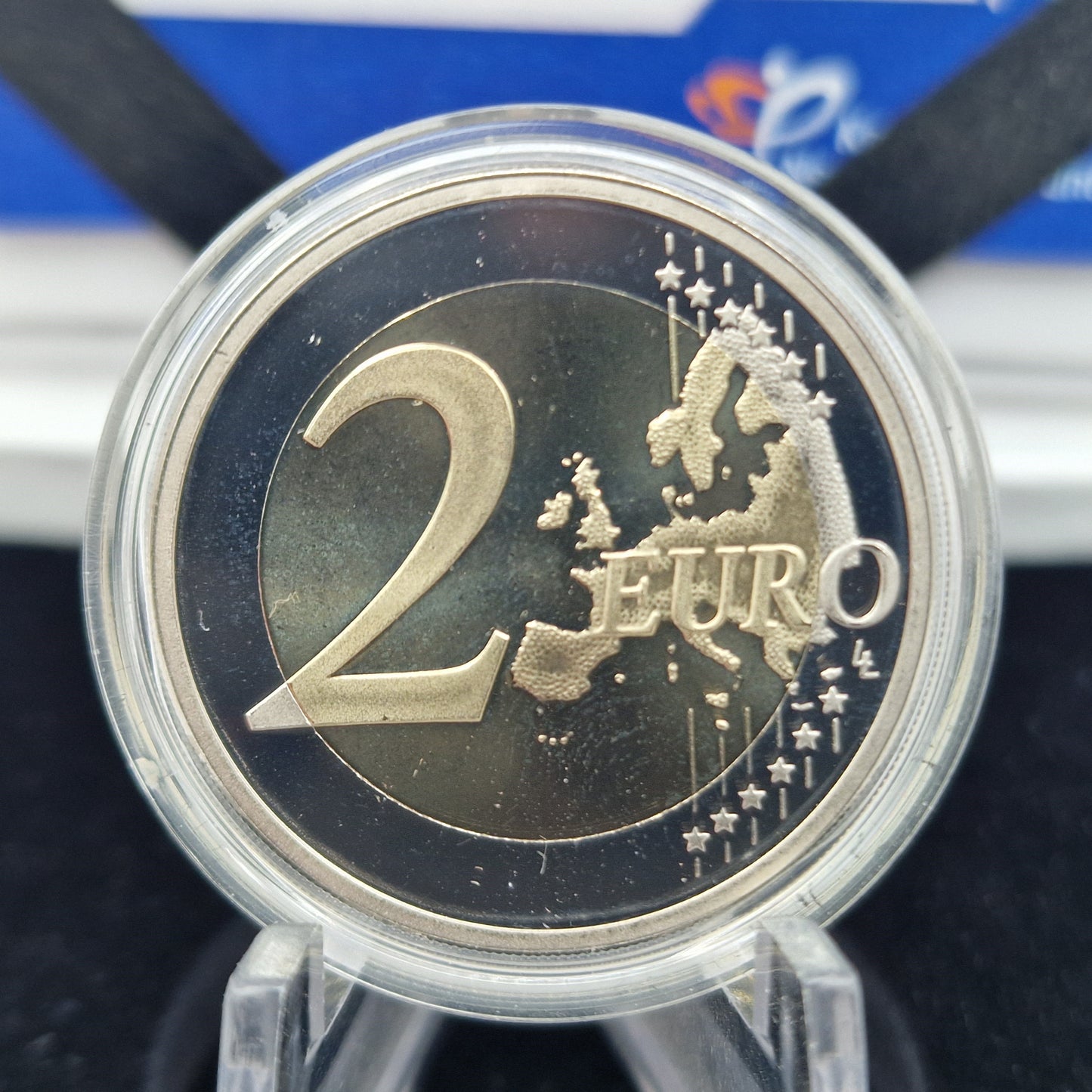 2015 30 Anos da Bandeira da Europa - 2€ Países Baixos Proof