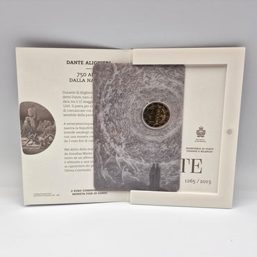 2015 "Dante Alighieri" - 2€ San Marino Coincard
