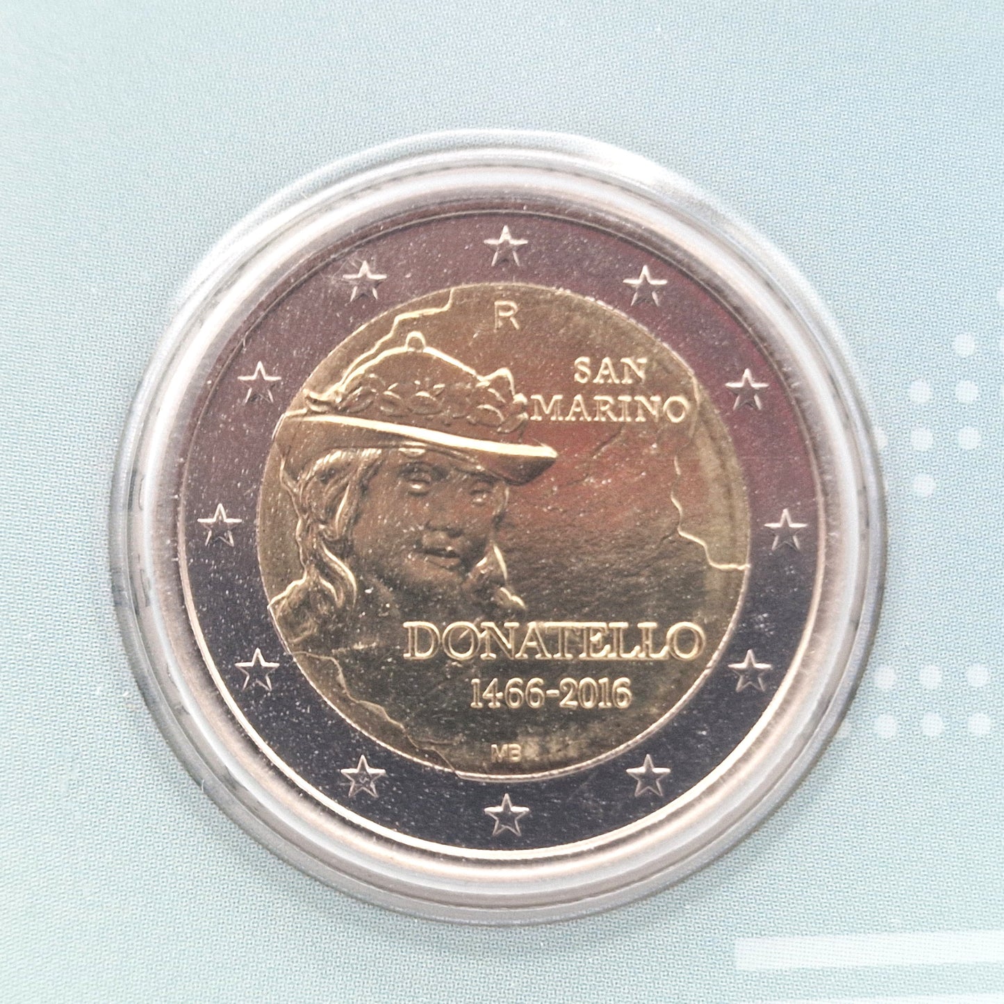2016 "Donatello" - 2€ San Marino Coincard