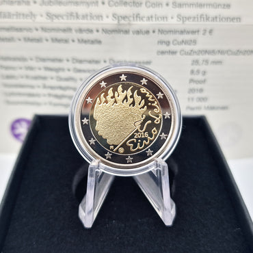 2016 "Eino Leino" - 2€ Finlândia Proof