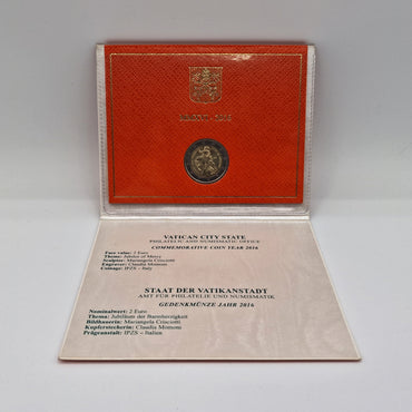 2016 Mercy - €2 Vatican Coincard