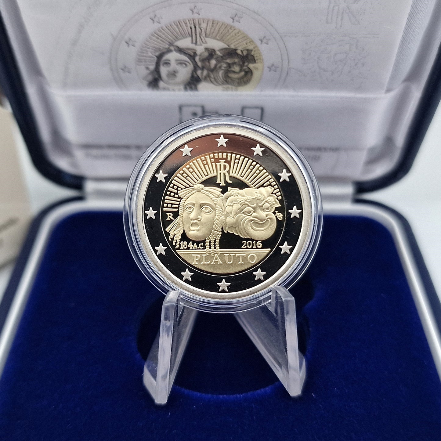 2016 "Plauto" 2€ - Itália Proof