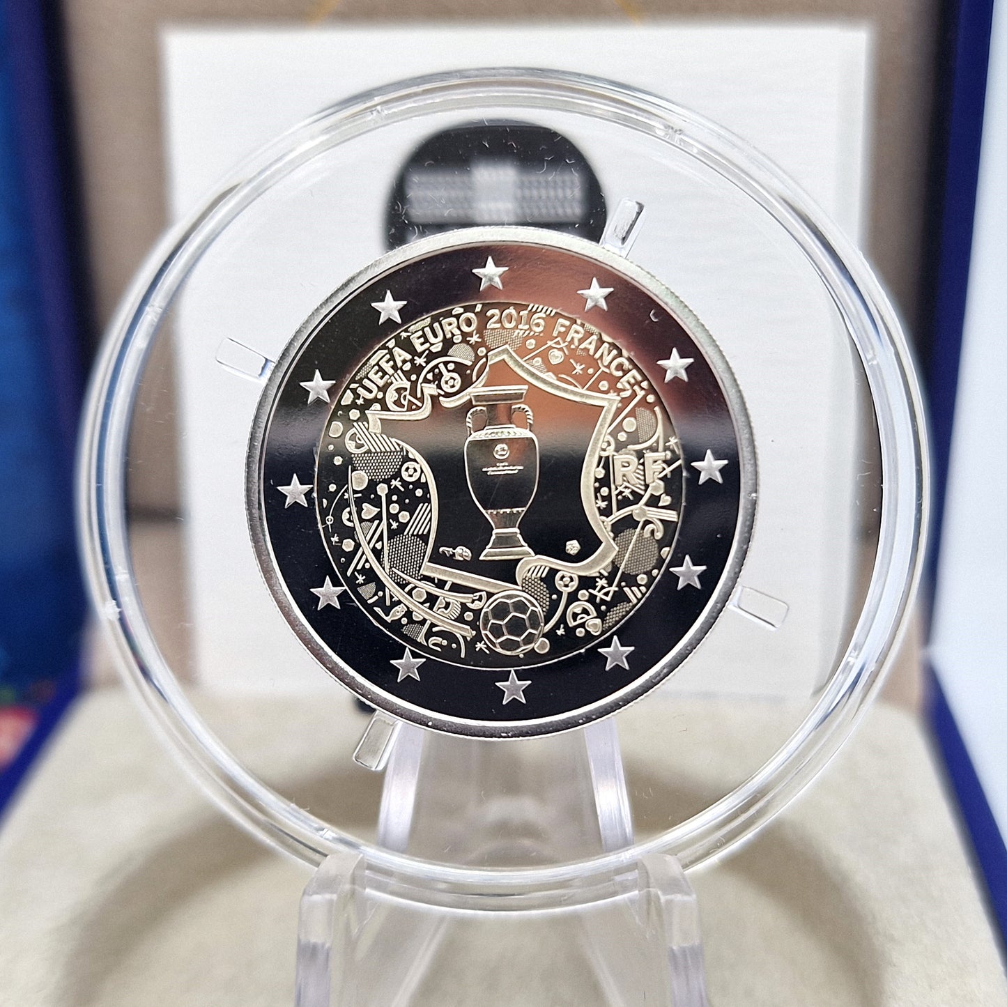 2016 UEFA Euro 2016 - 2€ France Proof