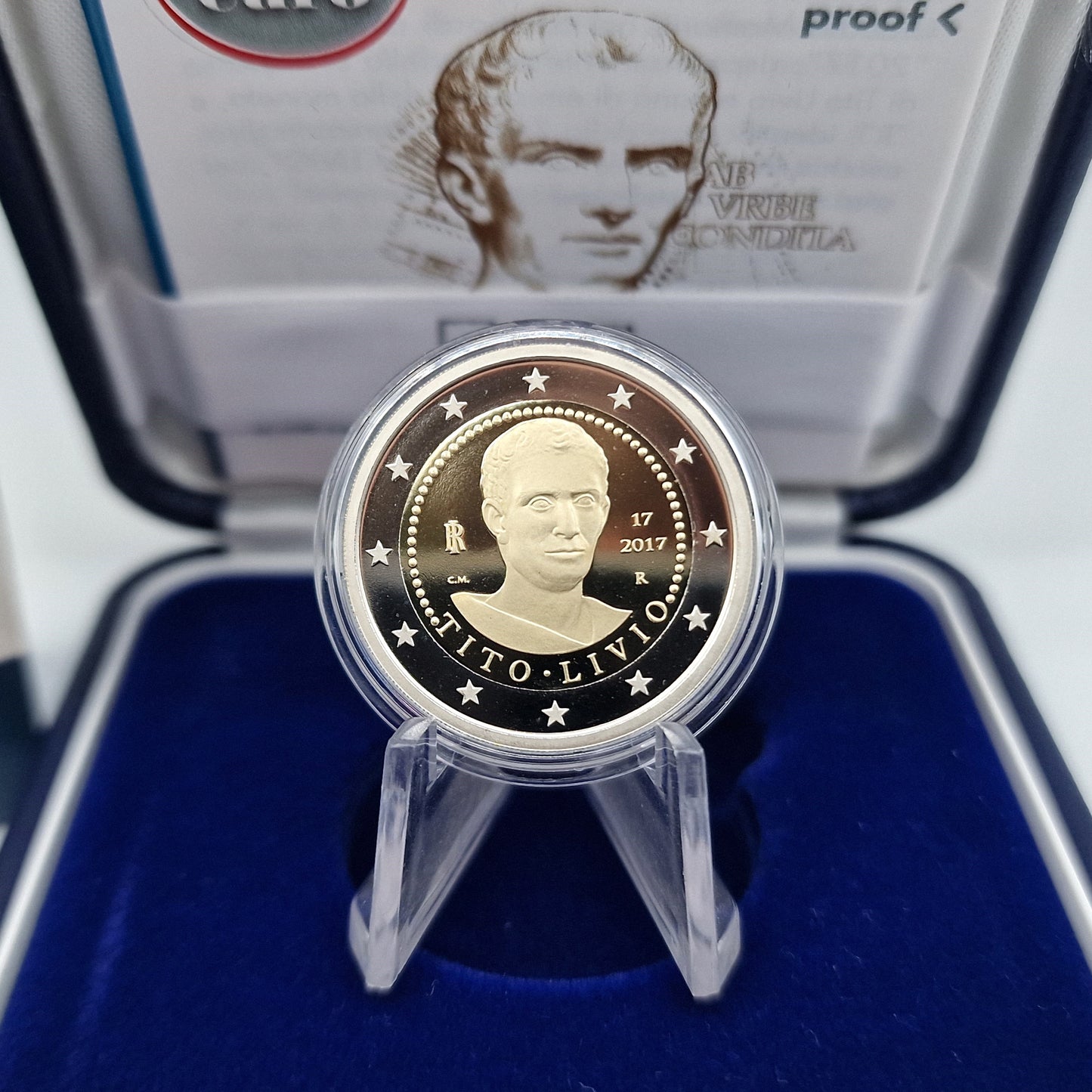 2017 "Titus Livius" 2€ - Itália Proof