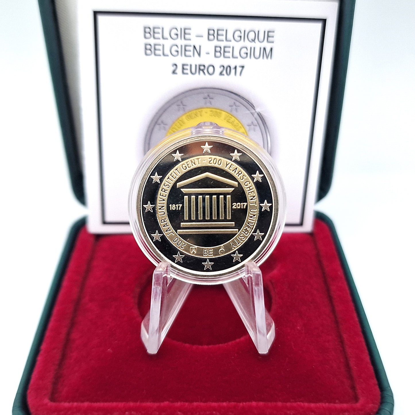2017 Ghent University - 2€ Belgium Proof