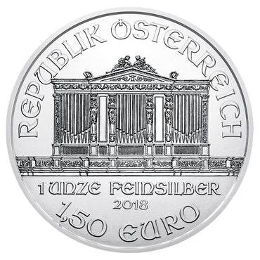 2018 Austrian Philharmonic Orchestra - 1oz Silver Austria