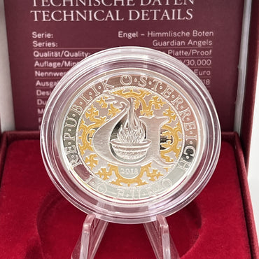 2018 Archangel Uriel - 10€ Austria Proof