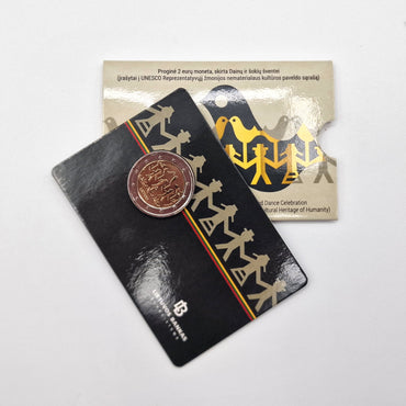 2018 Canto e Dança 2€ - Lituânia Coincard