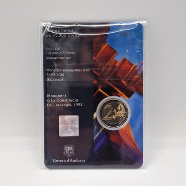 2018 Constituição - 2€ Andorra Coincard