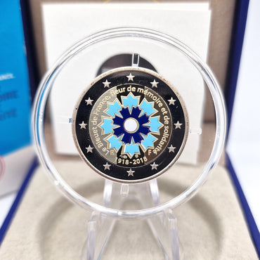 2018 "Le Bleuet de France" - 2€ França Proof