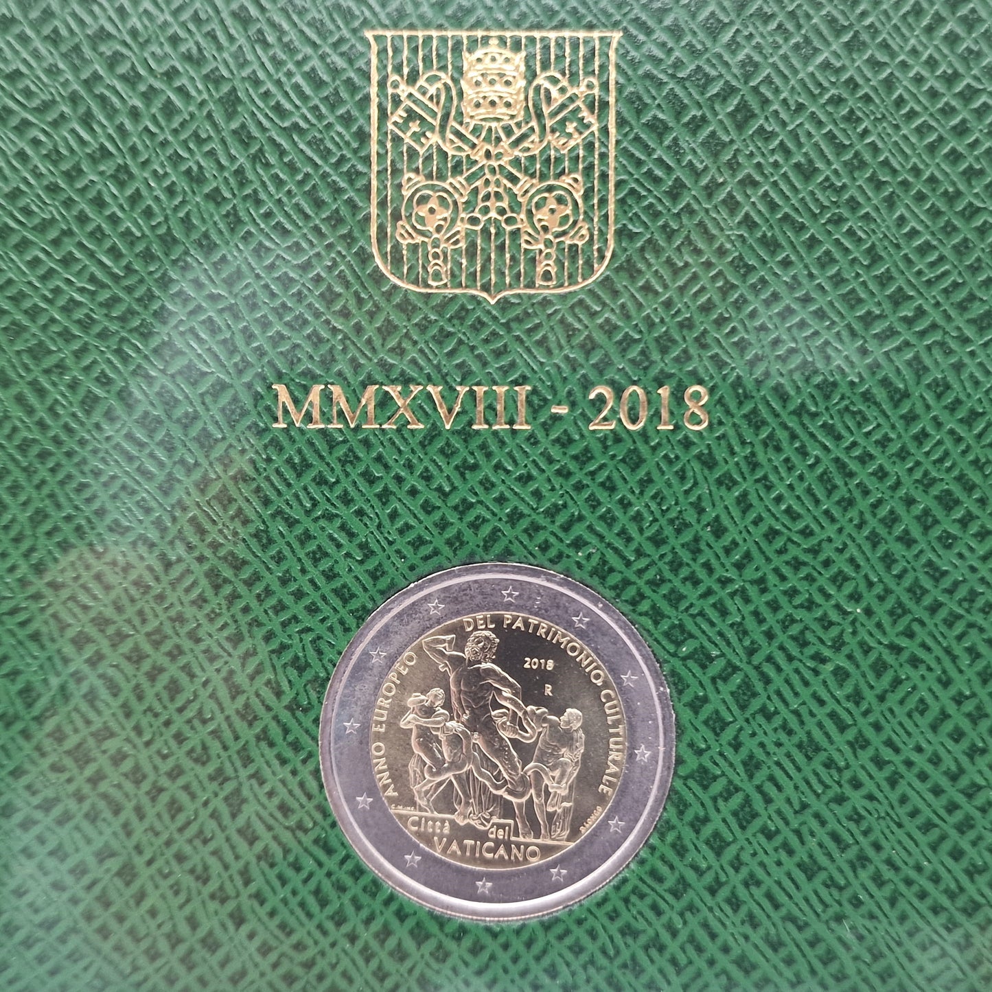 2018 Cultural Heritage - 2€ Vatican Coincard