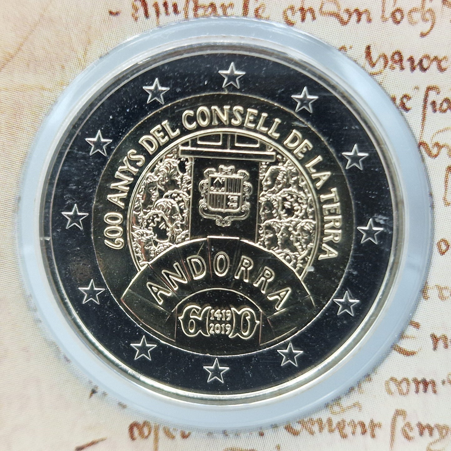 2019 Earth Council - €2 Andorra Coincard