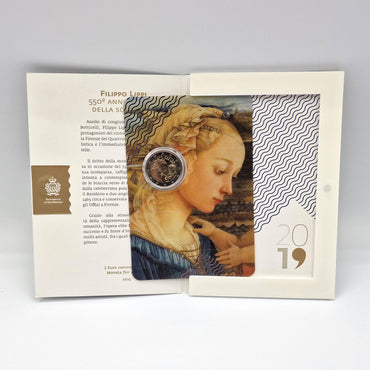 2019 "Filippo Lippi" - 2€ San Marino Coincard