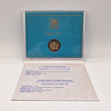 2019 Fundação do Vaticano - 2€ Vaticano Coincard