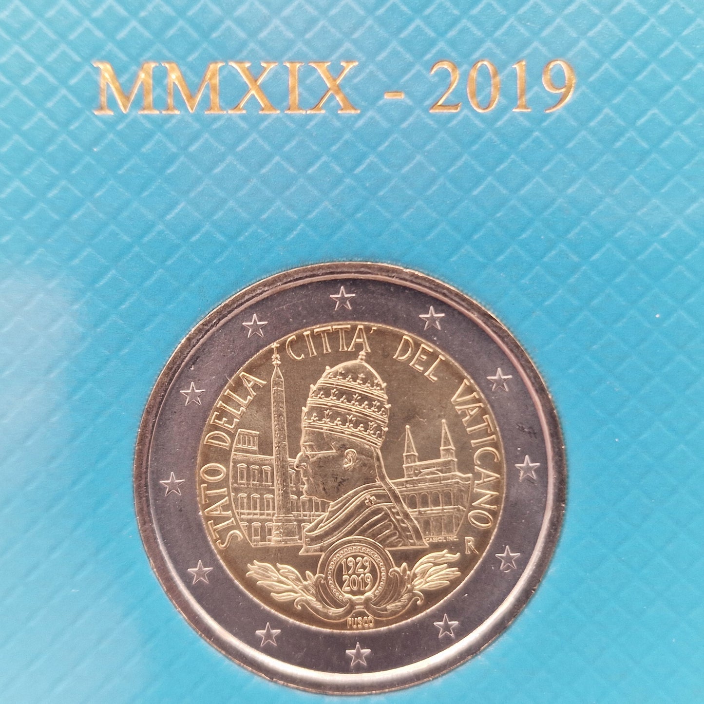 2019 Fundação do Vaticano - 2€ Vaticano Coincard