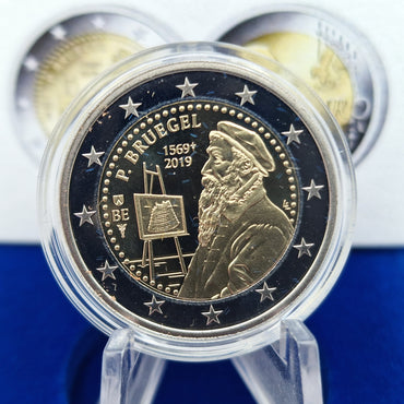 2019 Pieter Bruegel - 2€ Bélgica Proof