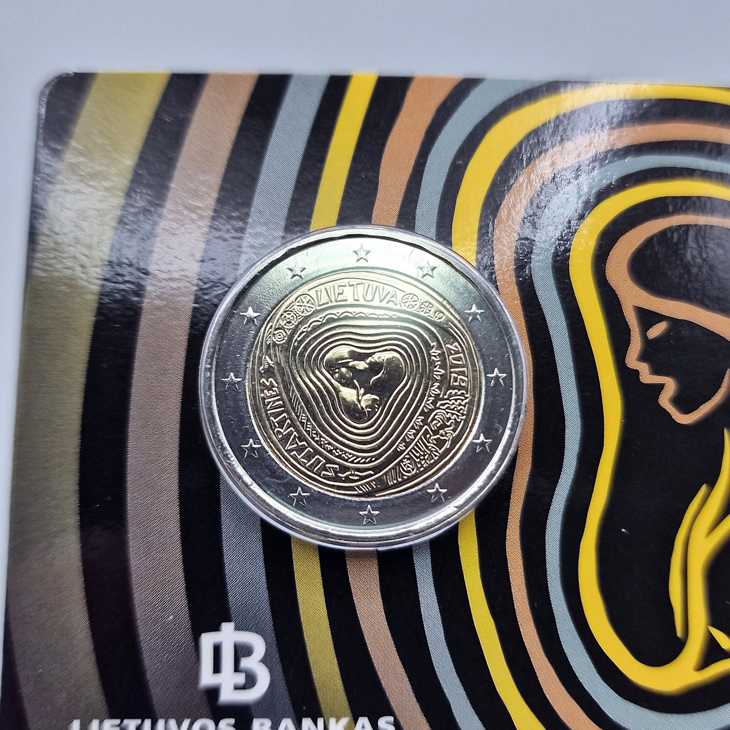 2019 Sutartines 2€ - Lithuania Coincard