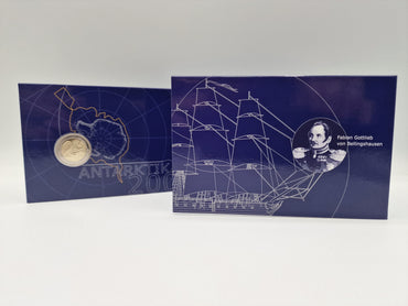 2020 200 anos da 1ª Expedição à Antártida - 2€ Estónia Coincard