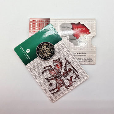 2020 Aukstaitija 2€ - Lituânia Coincard