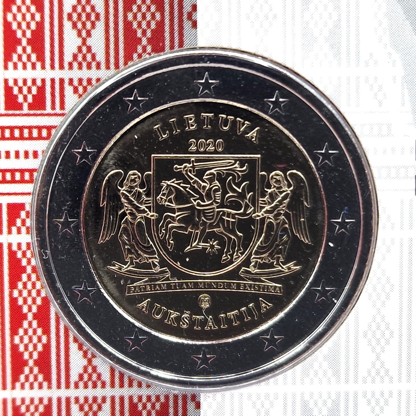 2020 Aukstaitija €2 - Lithuania Coincard
