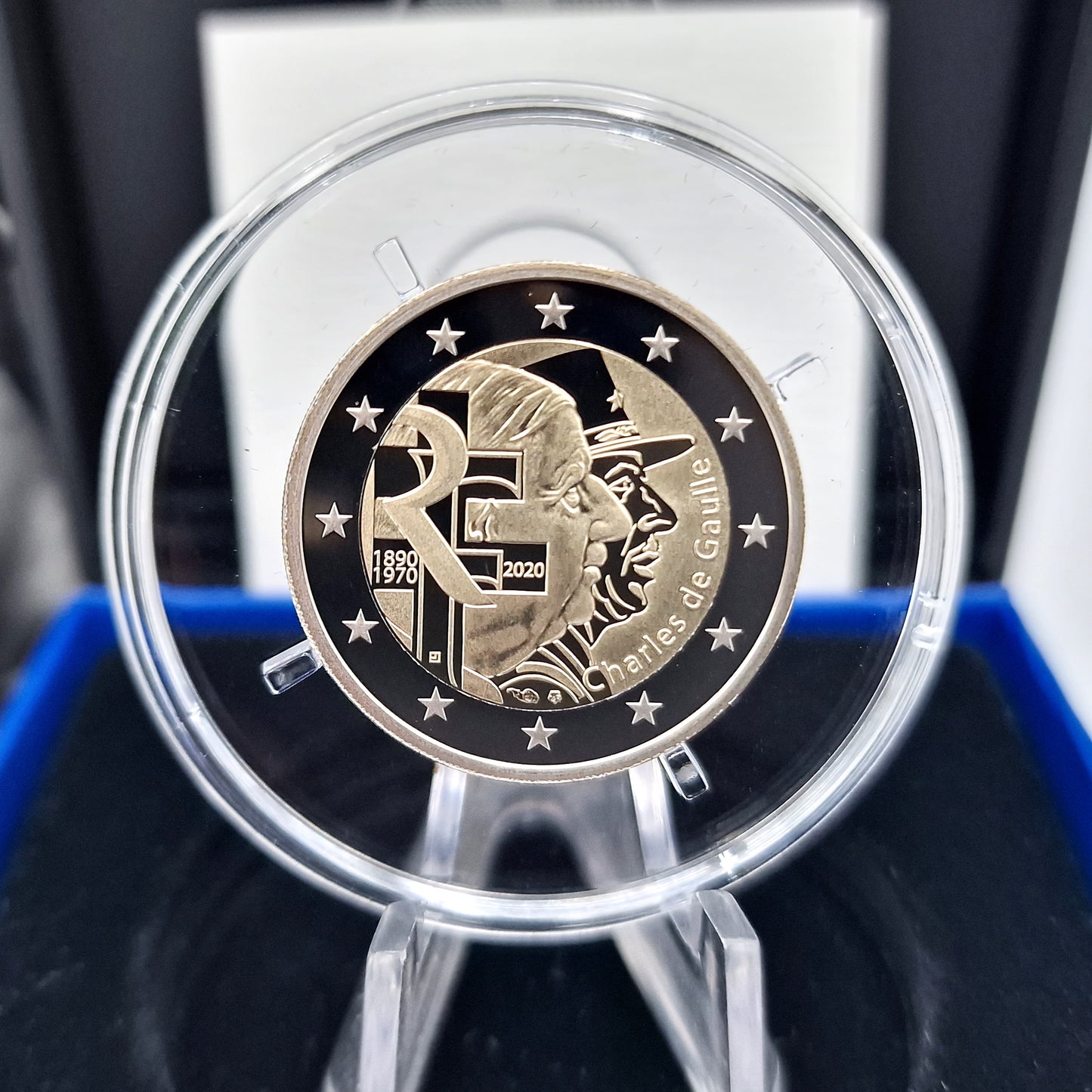 2020 Charles de Gaulle - 2€ France Proof