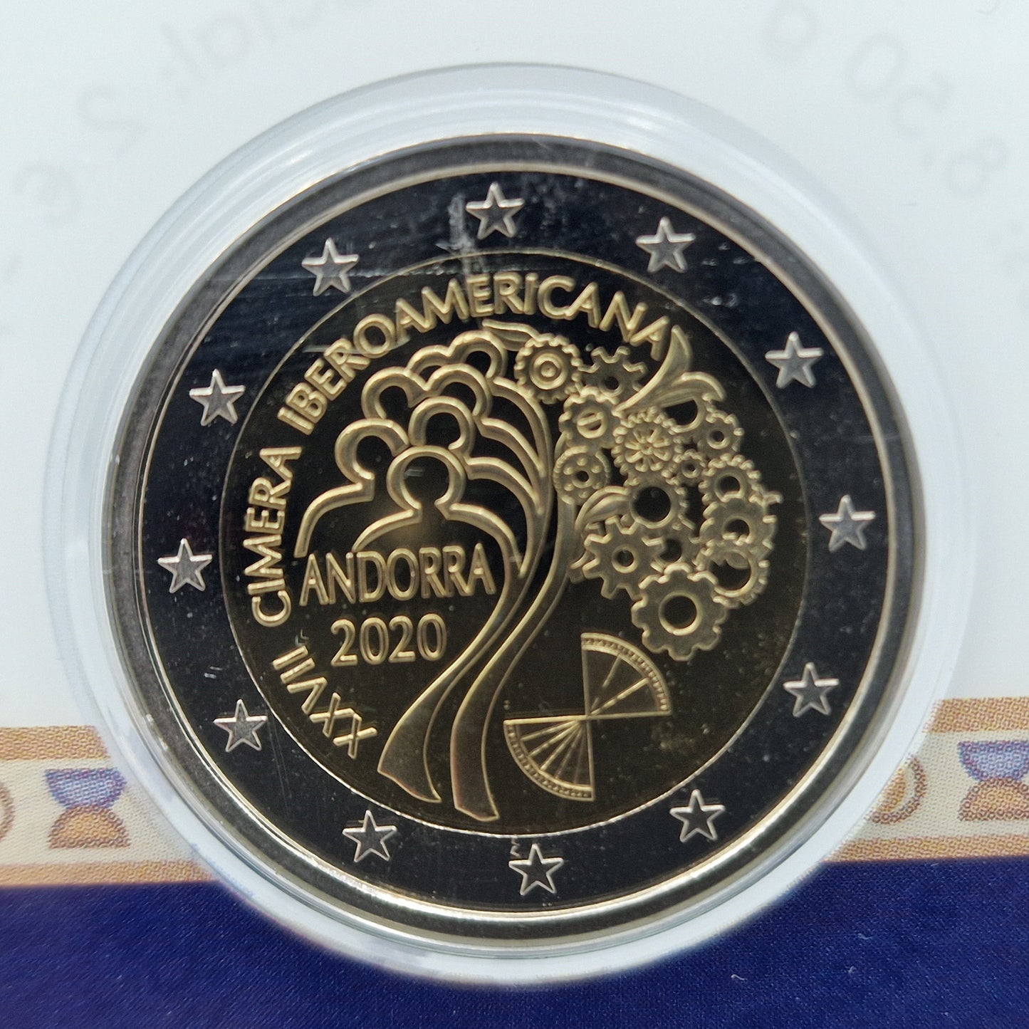2020 Cimeira Ibero-Americana - 2€ Andorra Proof