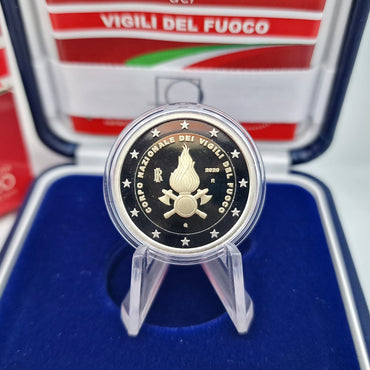 2020 Corpo de Bombeiros Nacional 2€ - Itália Proof