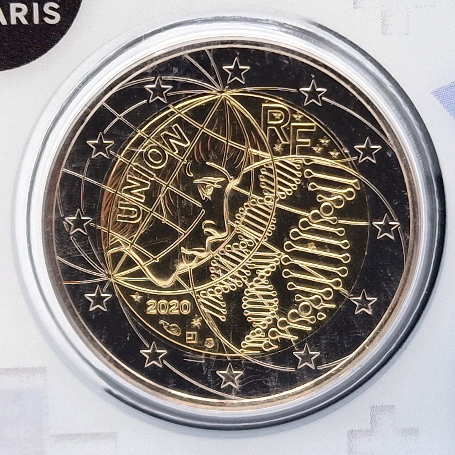 Medical Research - €2 France 2020 Heros Coincard