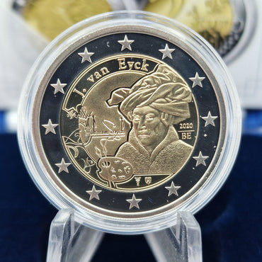 2020 Jan van Eyck Year - 2€ Bélgica Proof