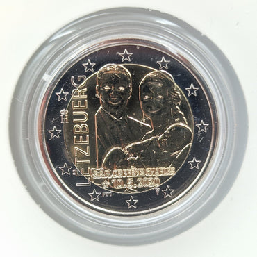 2020 Príncipe Charles 2€ - Luxemburgo Coincard