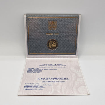 2020 Raffaello - 2€ Vatican Coincard