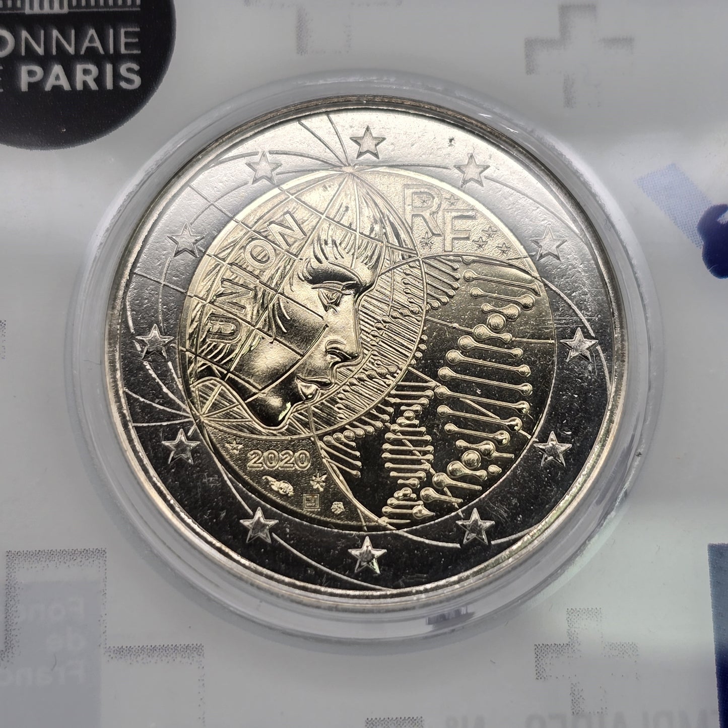 2020 Trio (x3) Investigação Médica - 2€ França Heros Coincard