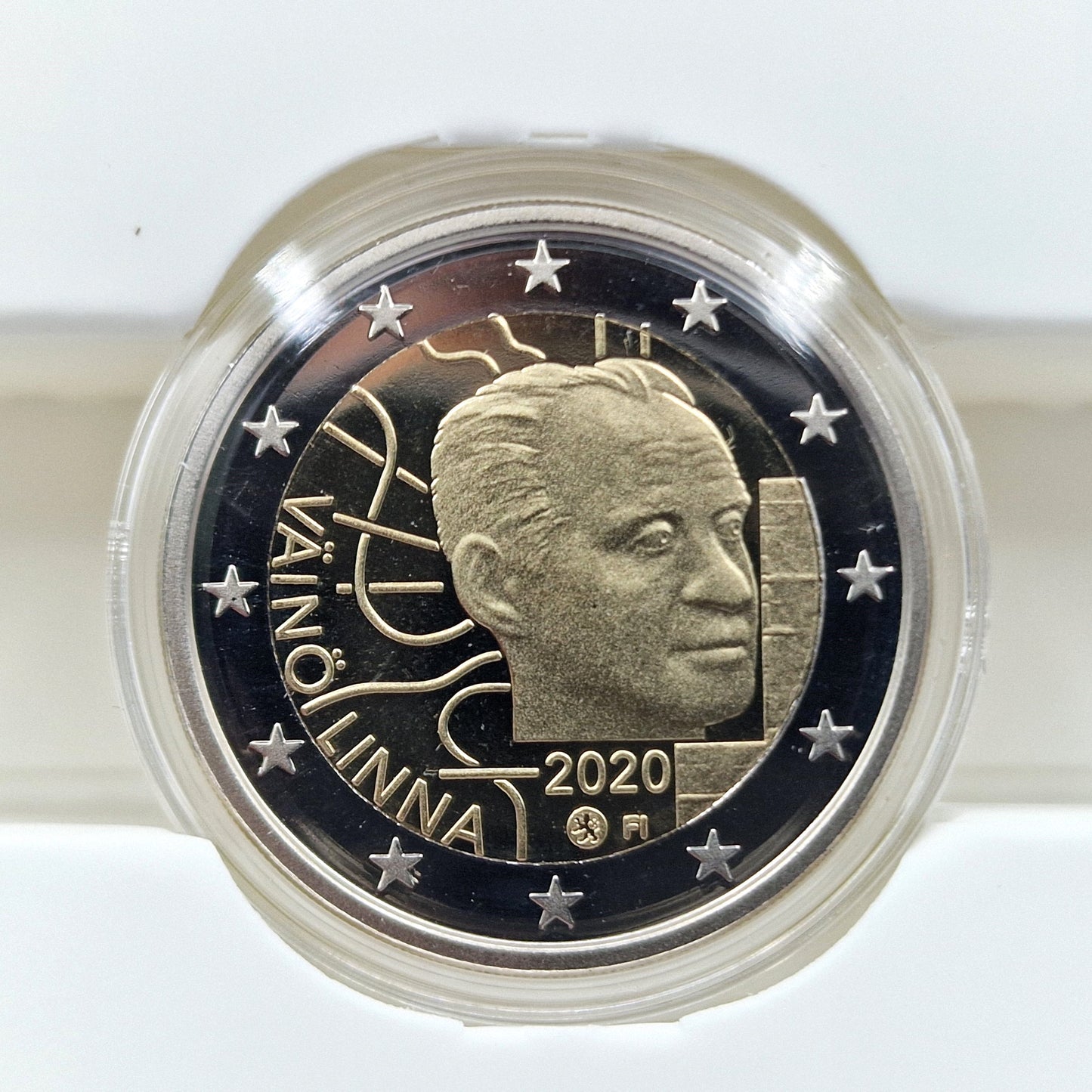 2020 "Väinö Linna" - 2€ Finland Proof